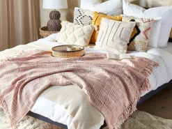 Manta Em Acrilico Castanho 125 X 150 Cm Deurali