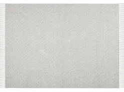 Manta Em Algodao Rosa E Creme 125 X 150 Cm Mityal