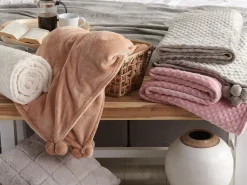 Manta Rosa 200 X 220 Cm Samur