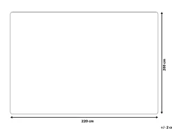 Manta Vermelha E Azul 200 X 220 Cm Reka