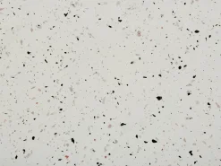 Mesa De Apoio Branca Com Efeito Terrazzo Edolo