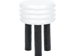 Mesa De Apoio Branca E Preta Kikiwa