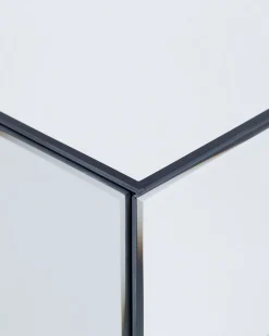 Mesa De Apoio Com 1 Gaveta Em Efeito Espelhado Vivy