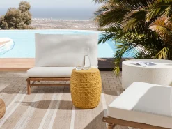 Mesa De Apoio Cor Natural Sadole