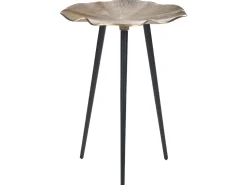 Mesa De Apoio Dourada E Preta Pudur