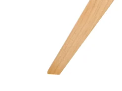 Mesa De Apoio Em Madeira Clara E Tampo De Vidro Temperado Valley