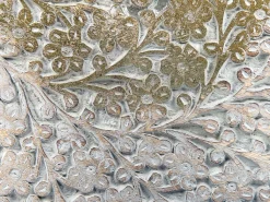 Mesa De Apoio Em Madeira De Mango Cinzenta Jagori