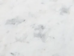 Mesa De Apoio Em Marmore Branco Com Preto Taree