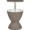 Mesa De Apoio Geleira Taupe 48 Cm Aisa