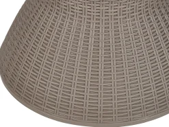 Mesa De Apoio Geleira Taupe 48 Cm Aisa