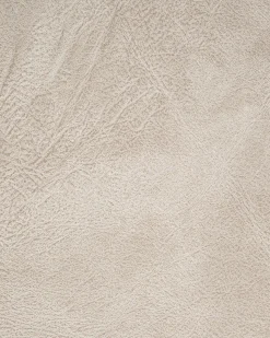 Mesa De Cabeceira Com 1 Gaveta Em Pele Sintetica Creme Eurostar