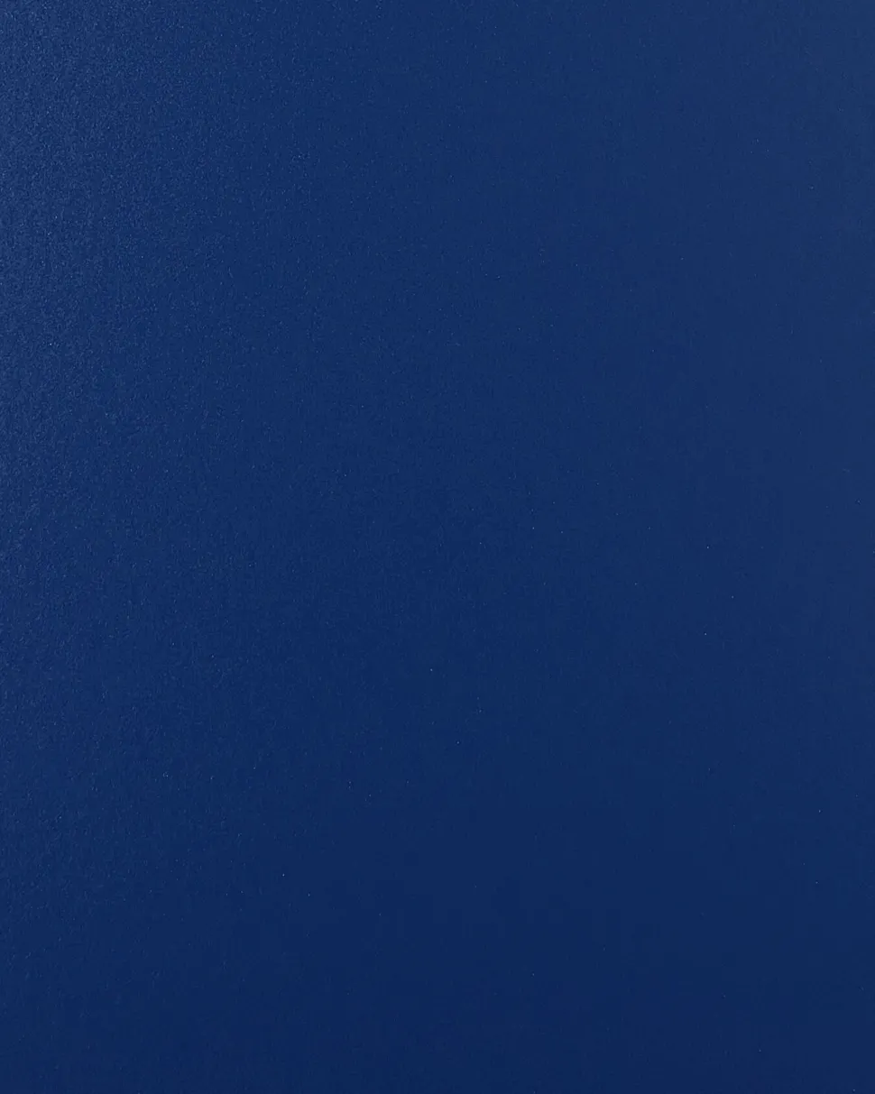 Mesa De Cabeceira Com 2 Gavetas Em Metal Azul Marinho Kylea