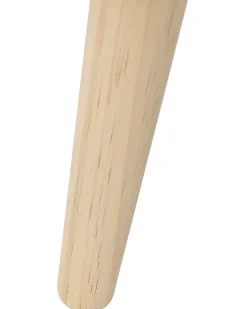 Mesa De Cabeceira Com 1 Porta Em Rattan Cor De Madeira Clara Almo