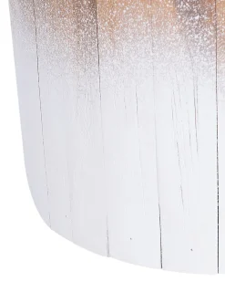 Mesa De Cabeceira Redonda Em Madeira Clara Movas