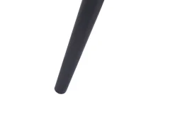 Mesa De Centro Efeito De Marmore Branco Com Preto Effie