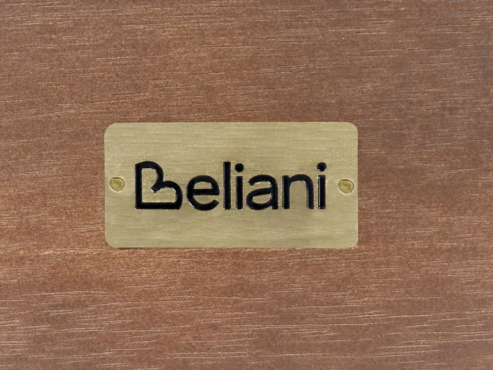 Mesa De Centro Madeira De Acacia Certificada Escura 90 X 75 Cm Timor Ii