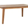Mesa De Jantar Em Madeira De Acacia Clara 180 X 90 Cm Fornelli
