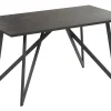 Mesa De Jantar Preto 140 X 80 Cm Annika