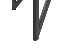 Mesa De Jantar Preto 140 X 80 Cm Annika