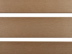 Mesa De Jardim Castanha Clara E Preta 180 X 90 Cm Vernio