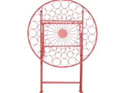 Mesa De Jardim Em Metal Vermelho O 70 Cm Scario