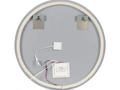 Mobiliario De Banho Branco Com Lavatorio Duplo E Espelhos Pilar