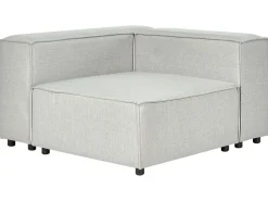 Modulo De Canto Com 1 Lugar Em Linho Cinzento Aprica