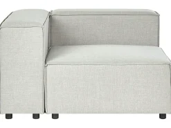 Modulo De Canto Com 1 Lugar Em Linho Cinzento Aprica