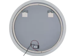 Movel De Casa De Banho Com Espelho Em Branco E Cinzento Manzon