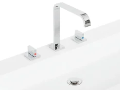 Movel De Casa De Banho Flutuante Com Lavatorio E Espelho Cinzento Almeria