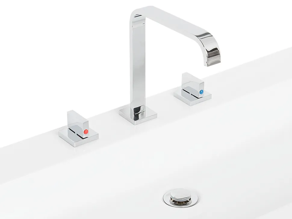 Movel De Casa De Banho Flutuante Com Lavatorio E Espelho Cinzento Almeria