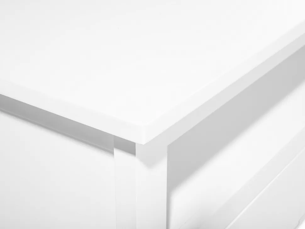 Movel De Tv Com 3 Gavetas E 1 Prateleira Branco Berkeley