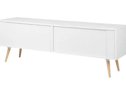 Movel De Tv Com 3 Portas Branco Indiana