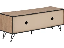 Movel De Tv Com 2 Portas Em Madeira Clara Halston