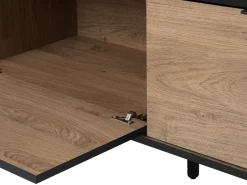 Movel De Tv Com 2 Portas Em Madeira Clara Halston