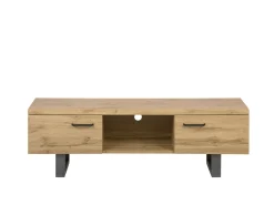 Movel De Tv Com 2 Portas Em Madeira Clara Timber