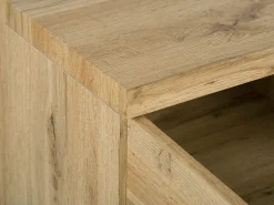 Movel De Tv Com 2 Portas Em Madeira Clara Timber