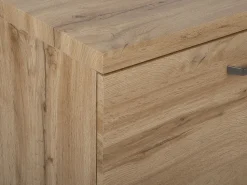 Movel De Tv Com 2 Portas Em Madeira Clara Timber