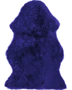 Pele De Ovelha Azul Marinho Uluru