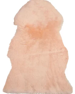 Pele De Ovelha Rosa Claro Uluru