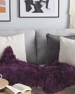 Pele De Ovelha Violeta Uluru