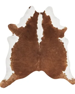Pele De Vaca Em Castanho E Branco 3-4 M² Nasqu