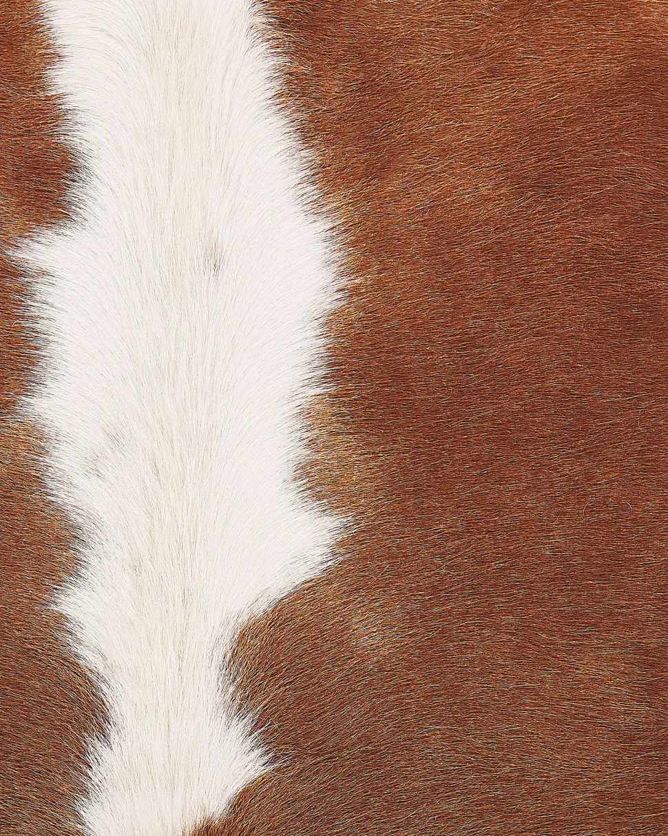 Pele De Vaca Em Castanho E Branco 3-4 M² Nasqu