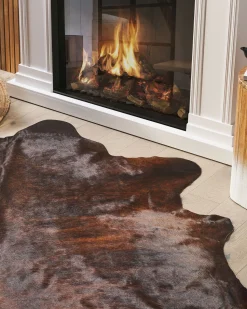 Pele De Vaca Em Castanho Escuro 3-4 M² Nasqu