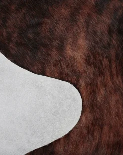 Pele De Vaca Em Castanho Escuro 3-4 M² Nasqu