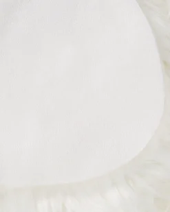 Pele Sintetica De Ovelha Branca Mungo