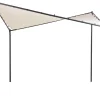 Pergula De Jardim Creme 300 X 300 Cm Aventine