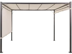 Pergula De Jardim Led Creme 310 X 310 Cm Parga