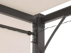 Pergula De Jardim Led Creme 310 X 310 Cm Parga