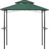 Pergula De Jardim Verde Escura 240 X 148 Cm Naro